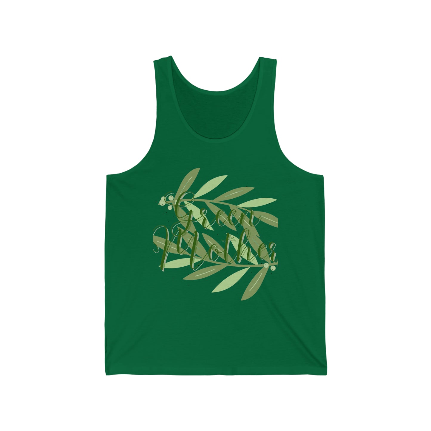 "Green Mother" Jersey Tank