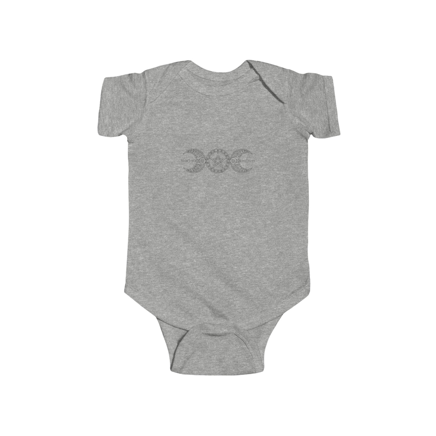 "Triple Goddess with Pentacle" Infant  Bodysuit